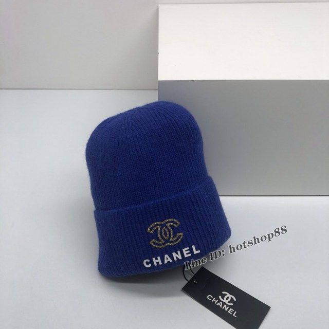 CHANEL專門店新款香奈兒秋冬精品時尚百搭女士毛線帽 mmyj3454